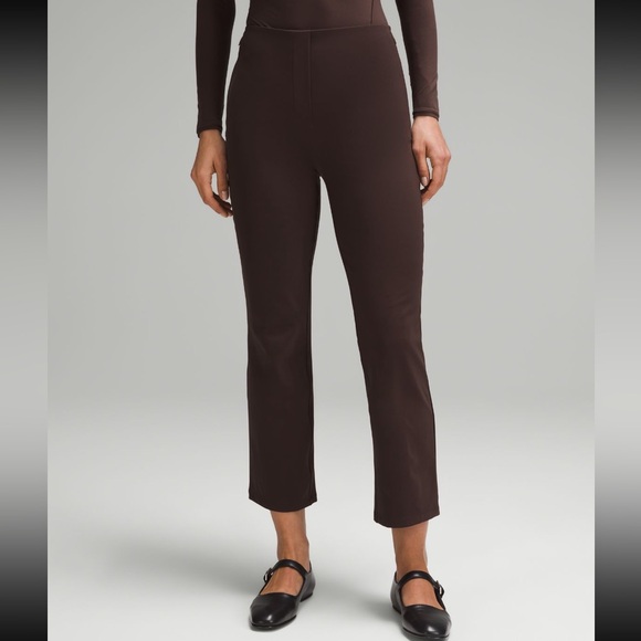 lululemon athletica Pants - Lululemon Smooth Fit Pull-On High Rise Cropped Pants